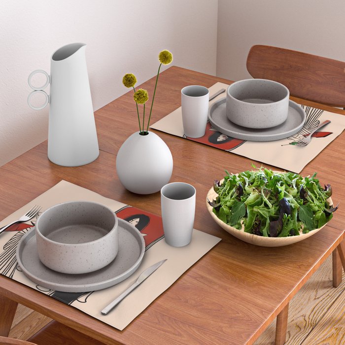 Queen of Hearts Placemat Gallery Image 2