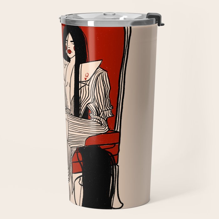 Queen of Hearts Travel Mug Gallery Image 2