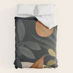 Abstract Art Tropical Leaves 122 Duvet Cover Gallery Image 6
