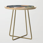 Abstract Art Tropical Leaves 122 Side Table Gallery Image 1