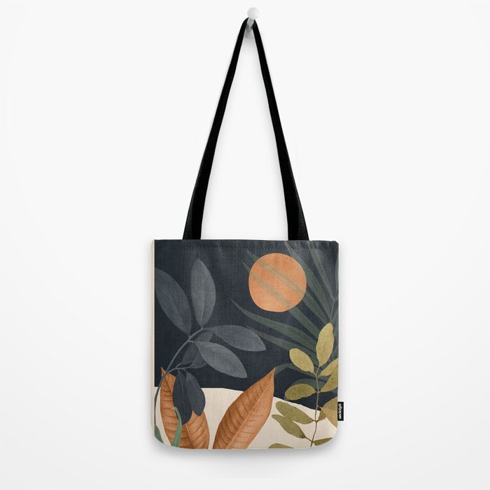 Abstract Art Tropical Leaves 122 Tote Bag Gallery Image 2