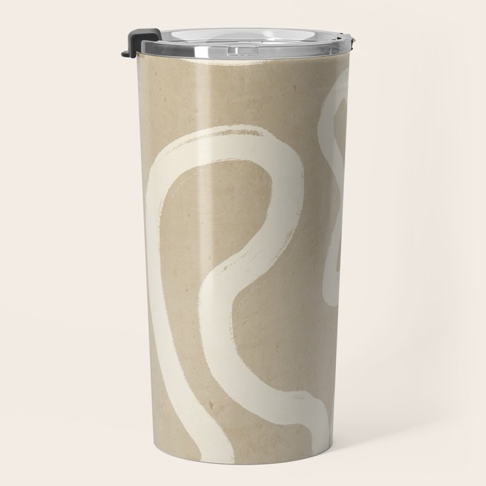 Abstract line art 73 Travel Mug Gallery Image 3