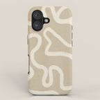 Abstract line art 73 iPhone Case Gallery Image 1