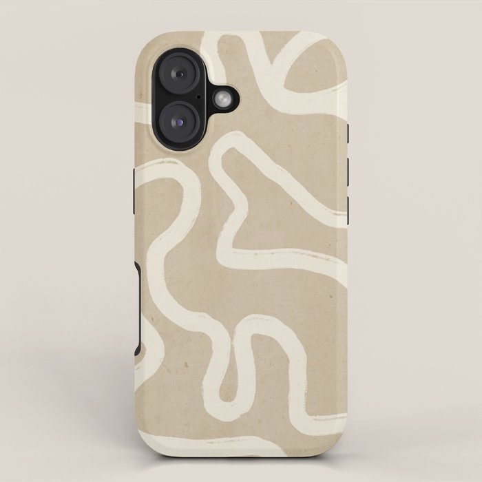 Abstract line art 73 iPhone Case Gallery Image 1