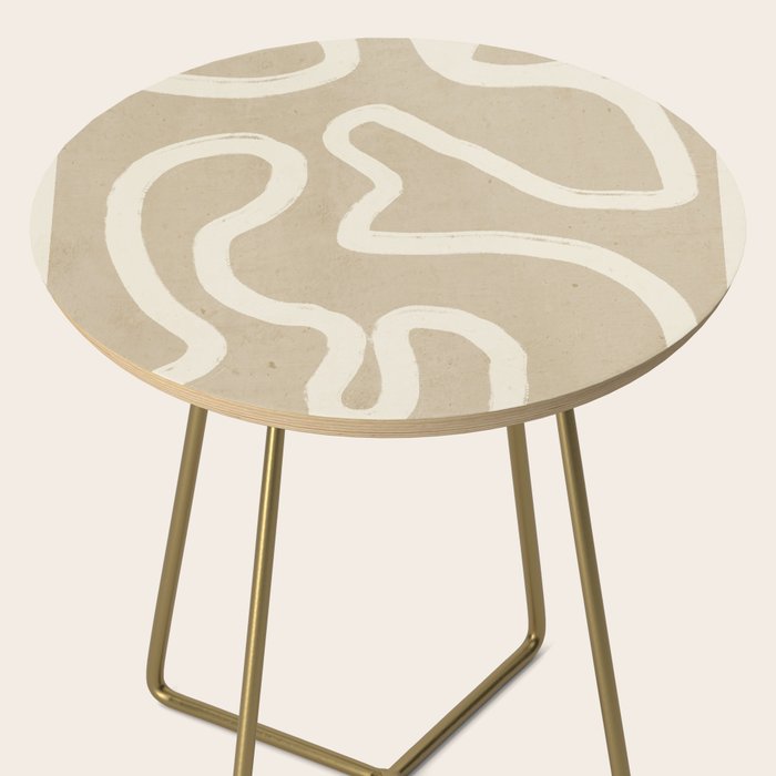 Abstract line art 73 Side Table Gallery Image 2
