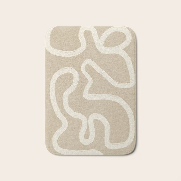 Abstract line art 73 Bath Mat Gallery Image 1