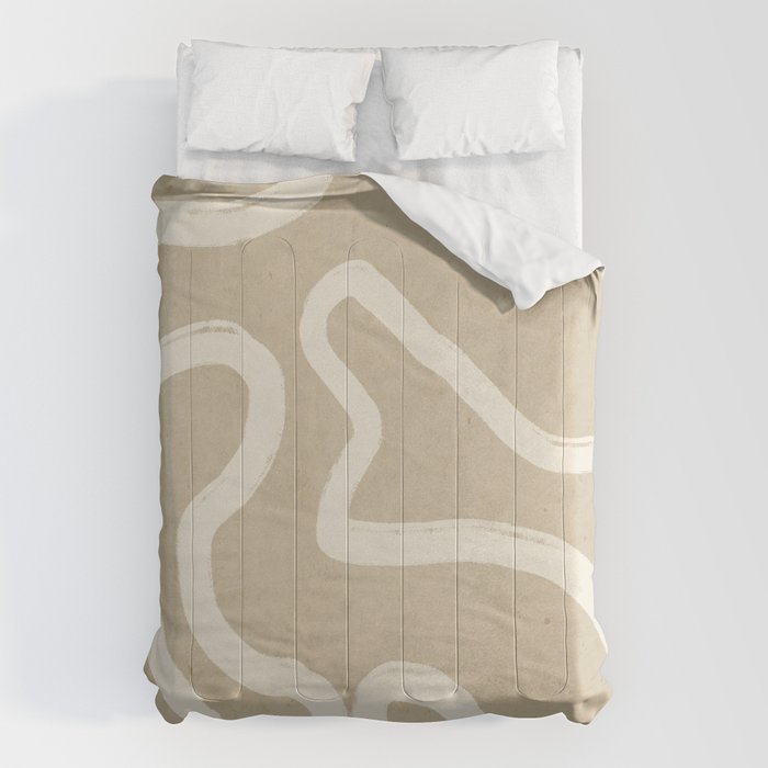 Abstract line art 73 Comforter Gallery Image 6