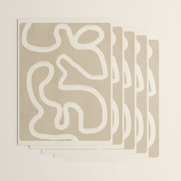 Abstract line art 73 Wrapping Paper Gallery Image 3