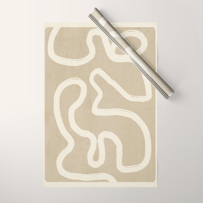 Abstract line art 73 Wrapping Paper Gallery Image 1