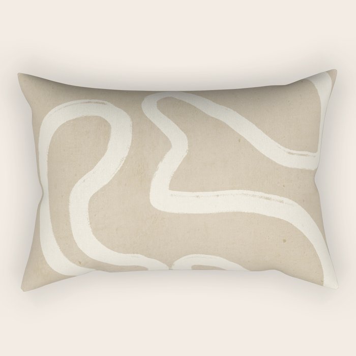 Abstract line art 73 Rectangular Pillow Gallery Image 2