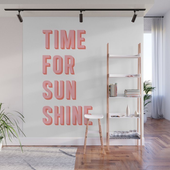 Time For Sunshine Wall Mural Gallery Image 1
