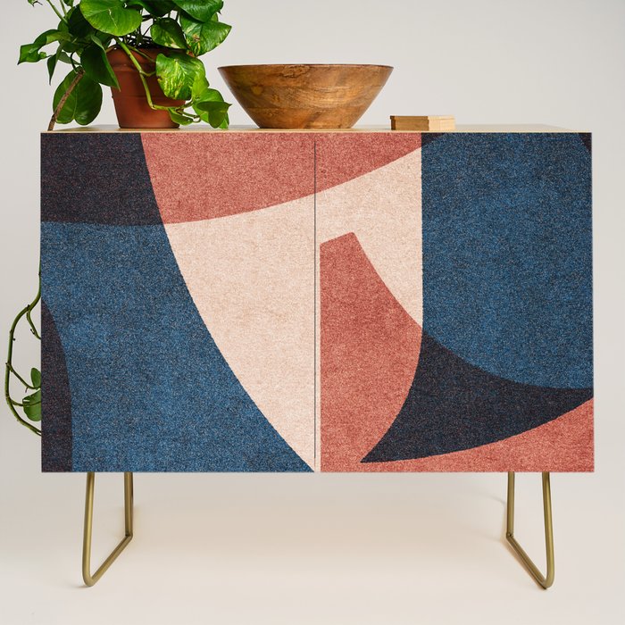 ABSTRACT ALPHABET / Gothic C Credenza Gallery Image 1