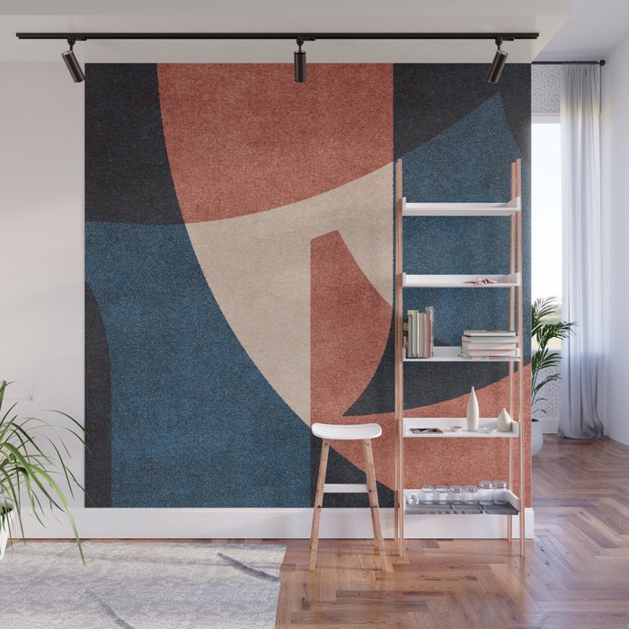 ABSTRACT ALPHABET / Gothic C Wall Mural Gallery Image 1