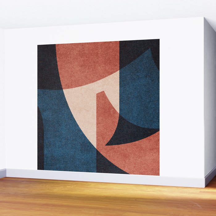 ABSTRACT ALPHABET / Gothic C Wall Mural Gallery Image 2