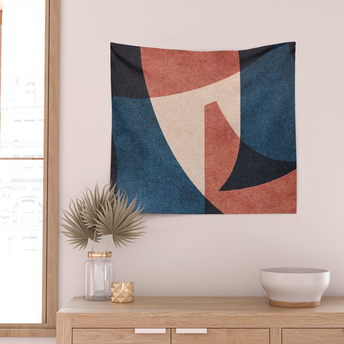 ABSTRACT ALPHABET / Gothic C Wall Tapestry Gallery Image 2