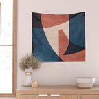 ABSTRACT ALPHABET / Gothic C Wall Tapestry Gallery Image 2