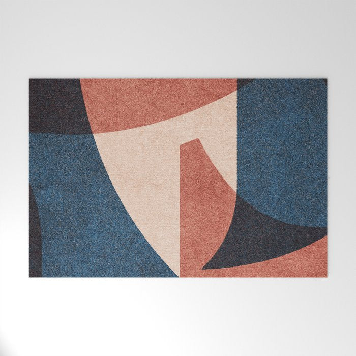 ABSTRACT ALPHABET / Gothic C Welcome Mat Gallery Image 1