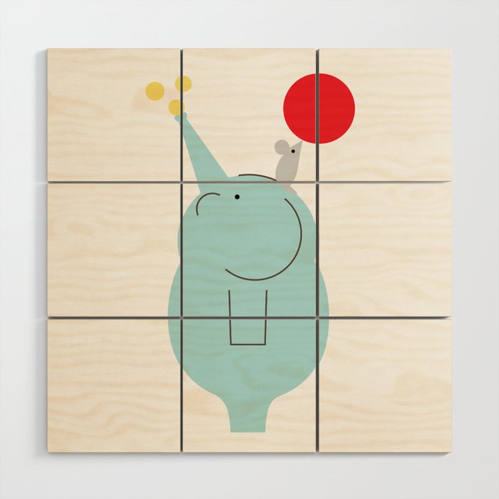 Big and Small Wood Wall Art Gallery Image 1