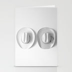 Cowboy Hat Wall - Black and White Stationery Card Gallery Image 2