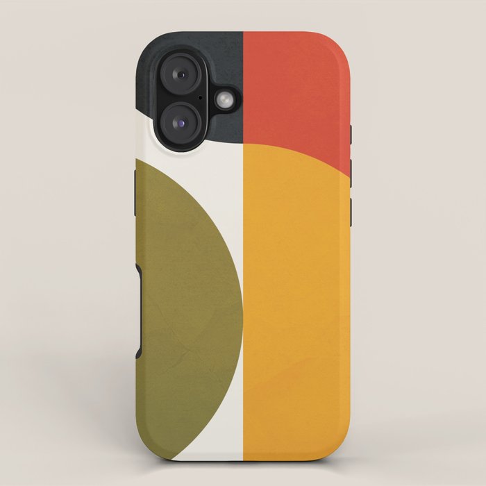 Attached Abstraction 10 iPhone Case Gallery Image 1