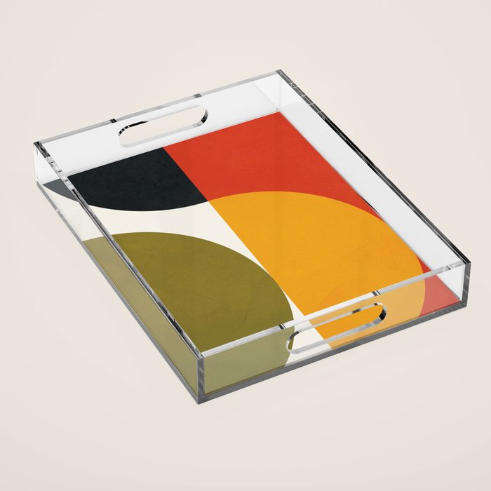 Attached Abstraction 10 Acrylic Tray Gallery Image 1