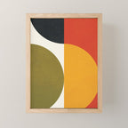 Attached Abstraction 10 Mini Art Print Gallery Image 1