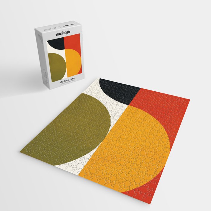 Attached Abstraction 10 Jigsaw Puzzle Gallery Image 2