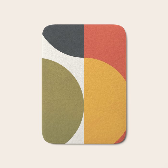 Attached Abstraction 10 Bath Mat Gallery Image 1