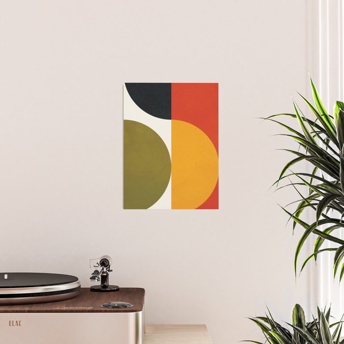 Attached Abstraction 10 Poster Gallery Image 2