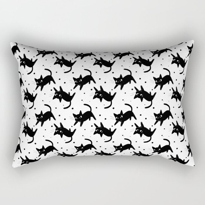 Kitty Kitty Rectangular Pillow Gallery Image 1