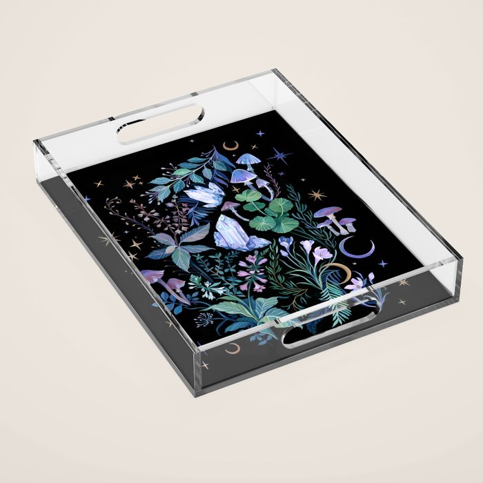 Mystical Garden Acrylic Tray Gallery Image 1