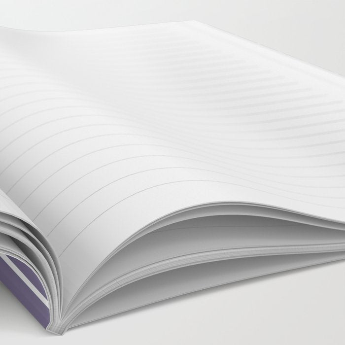 Minimal Arch XXXII Lavender Purple Modern Geometric Lines Notebook Gallery Image 2