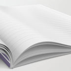 Minimal Arch XXXII Lavender Purple Modern Geometric Lines Notebook Gallery Image 2