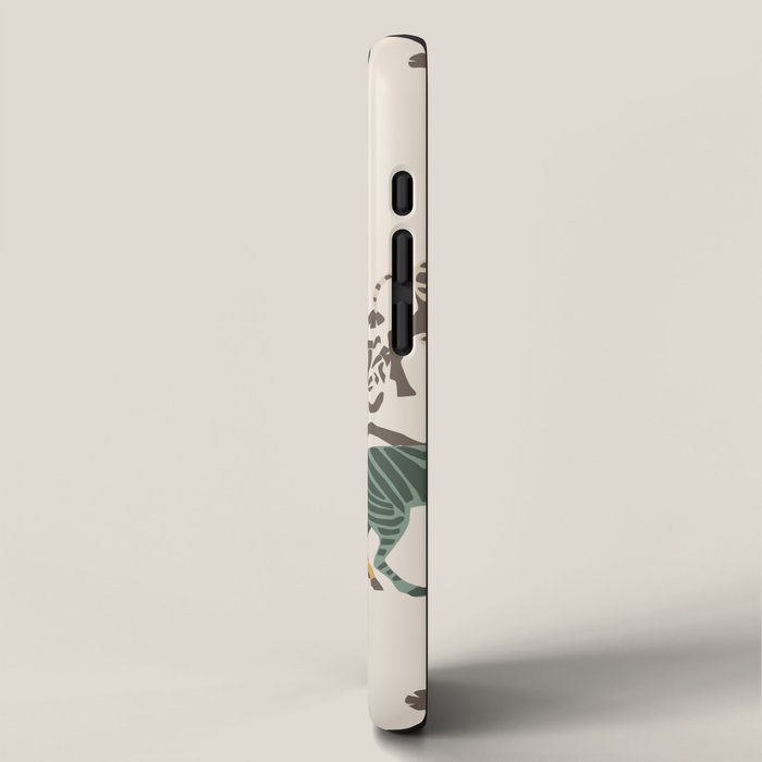 Zebra Stampede iPhone Case Gallery Image 2