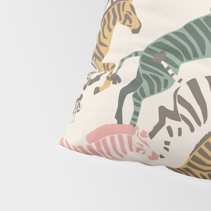 Zebra Stampede Pillow Sham Gallery Image 4