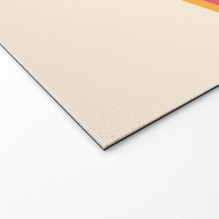 Ishtar - Classic Retro Summer Stripes Welcome Mat Gallery Image 2