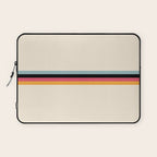 Ishtar - Classic Retro Summer Stripes Laptop Sleeve Gallery Image 1