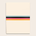 Ishtar - Classic Retro Summer Stripes Notebook Gallery Image 4