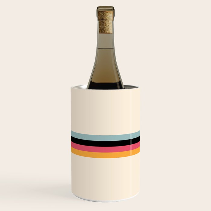 Ishtar - Classic Retro Summer Stripes Wine Chiller Gallery Image 1