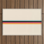 Ishtar - Classic Retro Summer Stripes Outdoor Rug Gallery Image 1