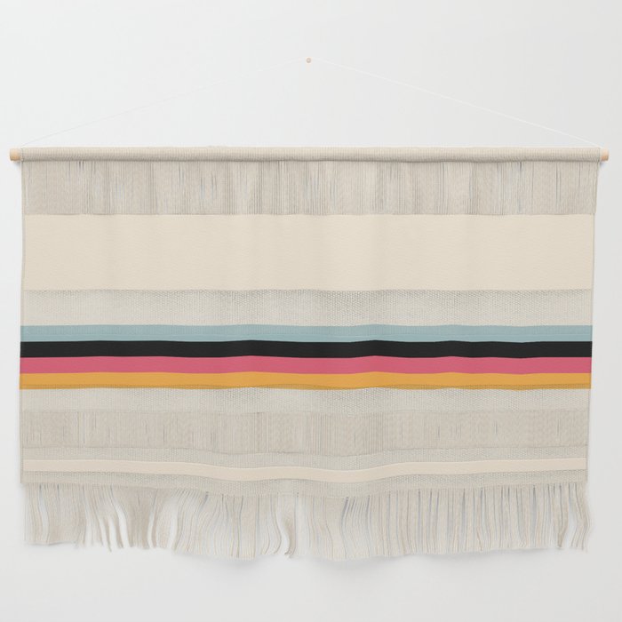 Ishtar - Classic Retro Summer Stripes Wall Hanging Gallery Image 1