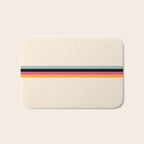 Ishtar - Classic Retro Summer Stripes Bath Mat Gallery Image 1