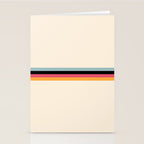 Ishtar - Classic Retro Summer Stripes Stationery Card Gallery Image 2