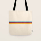 Ishtar - Classic Retro Summer Stripes Tote Bag Gallery Image 1
