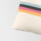 Ishtar - Classic Retro Summer Stripes Pillow Sham Gallery Image 4