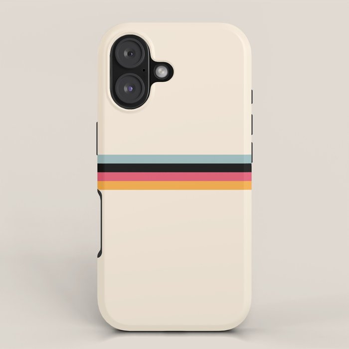 Ishtar - Classic Retro Summer Stripes iPhone Case Gallery Image 1
