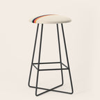 Ishtar - Classic Retro Summer Stripes Stool Gallery Image 1