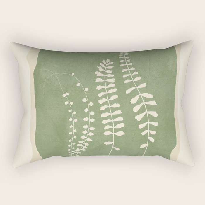 Leaf Design 17 Rectangular Pillow Gallery Image 2