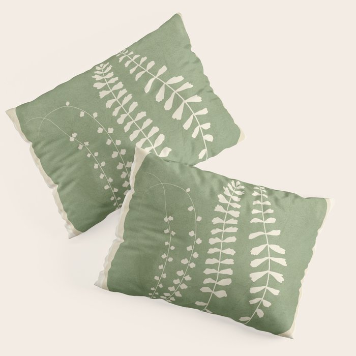 Leaf Design 17 Pillow Sham Gallery Image 1