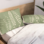 Leaf Design 17 Pillow Sham Gallery Image 2